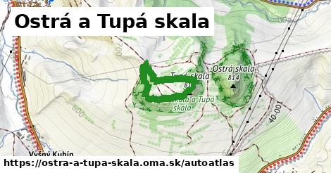 ikona Mapa autoatlas v ostra-a-tupa-skala