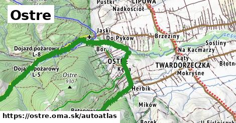 ikona Mapa autoatlas v ostre