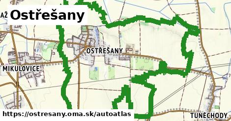 ikona Mapa autoatlas v ostresany