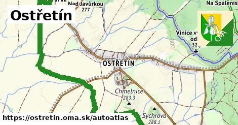 ikona Mapa autoatlas v ostretin