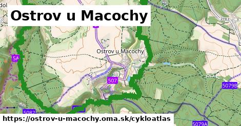 ikona Cyklo cykloatlas v ostrov-u-macochy