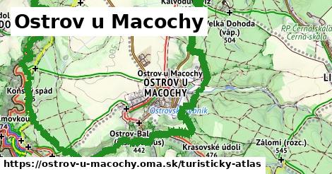 ikona Turistická mapa turisticky-atlas v ostrov-u-macochy