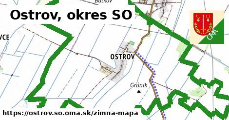 ikona Zimná mapa zimna-mapa v ostrov.so