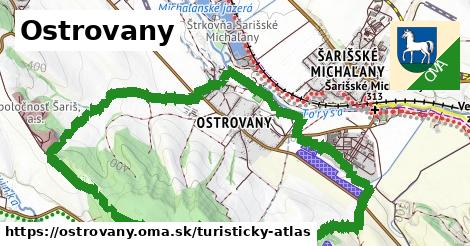 ikona Turistická mapa turisticky-atlas v ostrovany