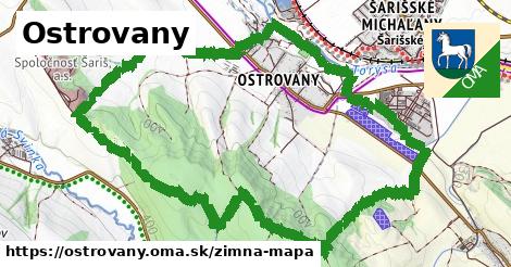 ikona Zimná mapa zimna-mapa v ostrovany