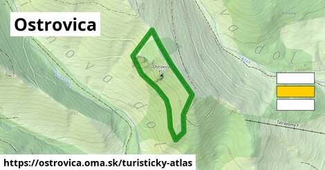 ikona Turistická mapa turisticky-atlas v ostrovica