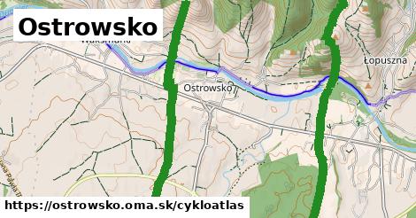 ikona Cyklo cykloatlas v ostrowsko