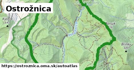 ikona Mapa autoatlas v ostroznica