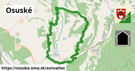 ikona Mapa autoatlas v osuske