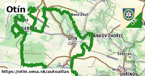 ikona Mapa autoatlas v otin