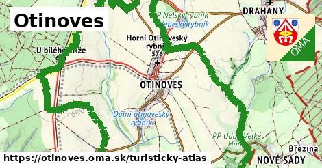 ikona Turistická mapa turisticky-atlas v otinoves