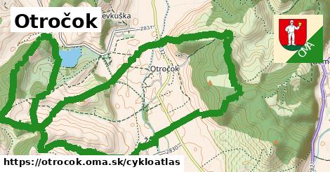 ikona Otročok: 0 m trás cykloatlas v otrocok