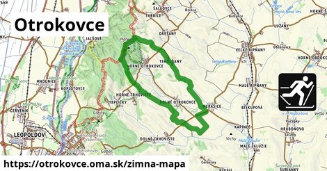 ikona Otrokovce: 0 m trás zimna-mapa v otrokovce