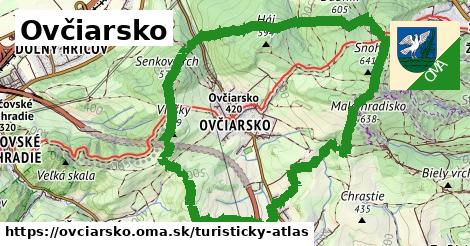 ikona Turistická mapa turisticky-atlas v ovciarsko