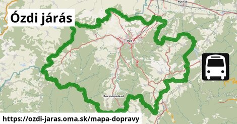 ikona Mapa dopravy mapa-dopravy v ozdi-jaras