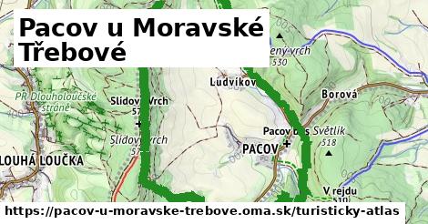 ikona Turistická mapa turisticky-atlas v pacov-u-moravske-trebove