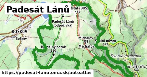 ikona Mapa autoatlas v padesat-lanu