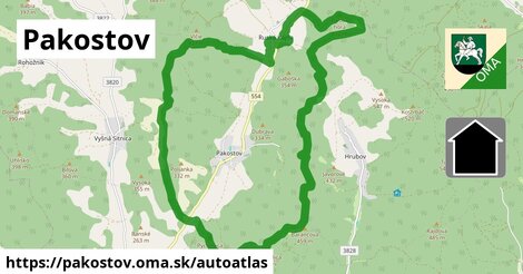 ikona Mapa autoatlas v pakostov