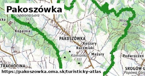 ikona Pakoszówka: 0 m trás turisticky-atlas v pakoszowka