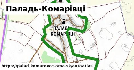 ikona Mapa autoatlas v palad-komarovce