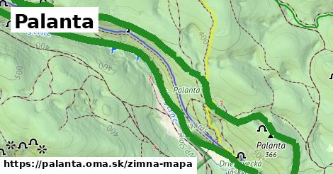 ikona Zimná mapa zimna-mapa v palanta