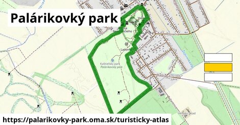 ikona Turistická mapa turisticky-atlas v palarikovky-park