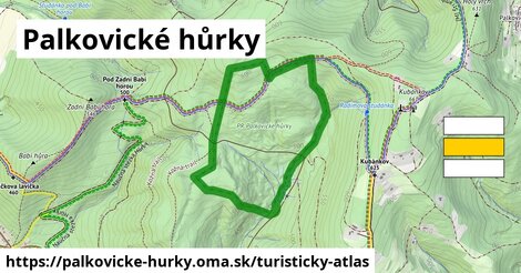 ikona Turistická mapa turisticky-atlas v palkovicke-hurky