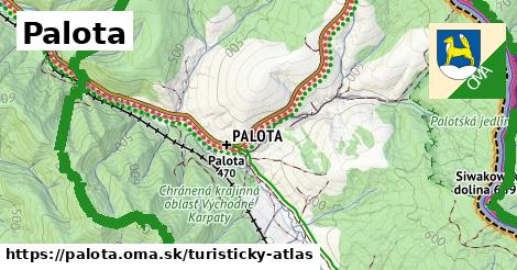 ikona Palota: 21 km trás turisticky-atlas v palota