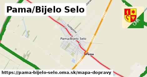 ikona Mapa dopravy mapa-dopravy v pama-bijelo-selo