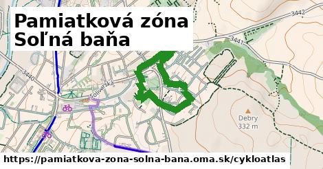 ikona Cyklo cykloatlas v pamiatkova-zona-solna-bana