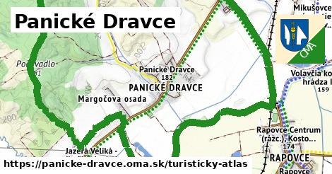 ikona Panické Dravce: 0 m trás turisticky-atlas v panicke-dravce