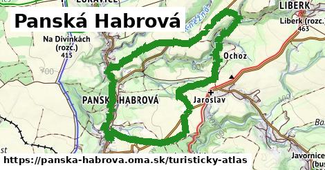 ikona Turistická mapa turisticky-atlas v panska-habrova