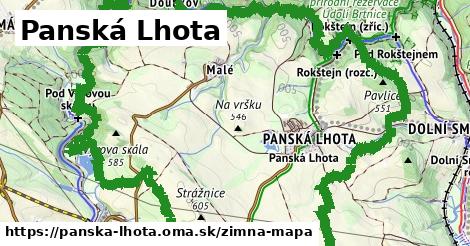 ikona Zimná mapa zimna-mapa v panska-lhota