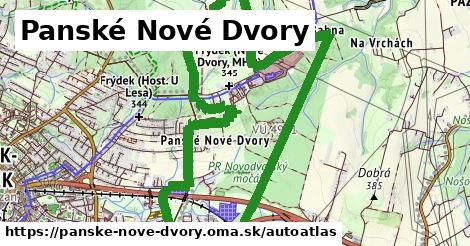 ikona Mapa autoatlas v panske-nove-dvory