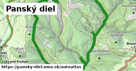 ikona Mapa autoatlas v pansky-diel