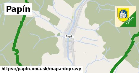ikona Mapa dopravy mapa-dopravy v papin