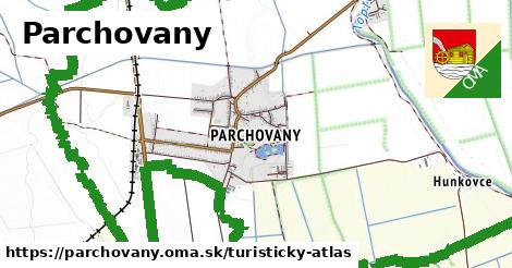 ikona Turistická mapa turisticky-atlas v parchovany