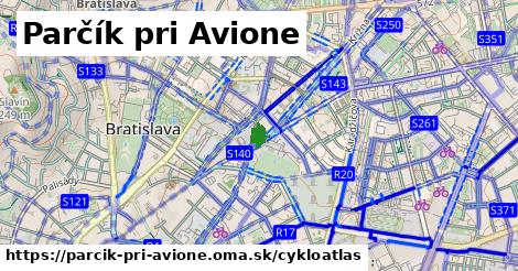 ikona Cyklo cykloatlas v parcik-pri-avione