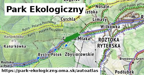 ikona Mapa autoatlas v park-ekologiczny