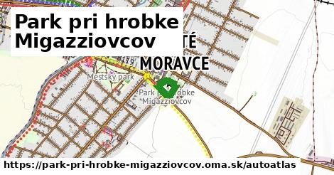 ikona Mapa autoatlas v park-pri-hrobke-migazziovcov