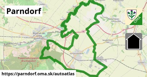 ikona Mapa autoatlas v parndorf