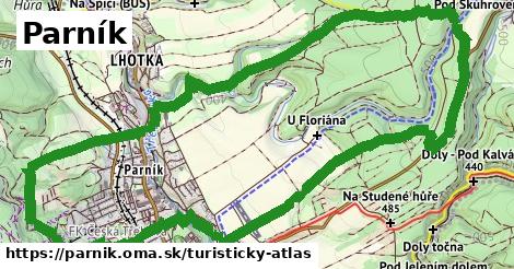 ikona Turistická mapa turisticky-atlas v parnik