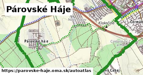 ikona Mapa autoatlas v parovske-haje