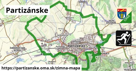 ikona Zimná mapa zimna-mapa v partizanske