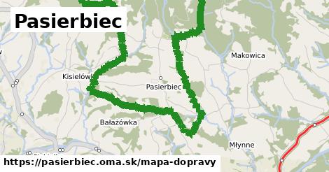 ikona Mapa dopravy mapa-dopravy v pasierbiec