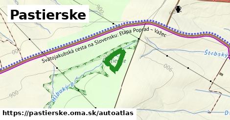 ikona Mapa autoatlas v pastierske