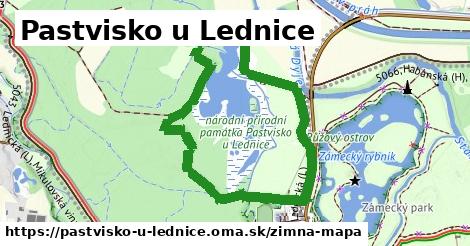 ikona Zimná mapa zimna-mapa v pastvisko-u-lednice