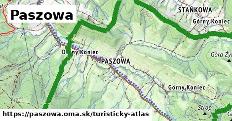 ikona Turistická mapa turisticky-atlas v paszowa