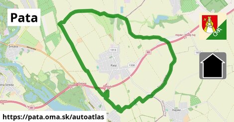 ikona Mapa autoatlas v pata