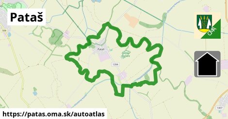 ikona Mapa autoatlas v patas